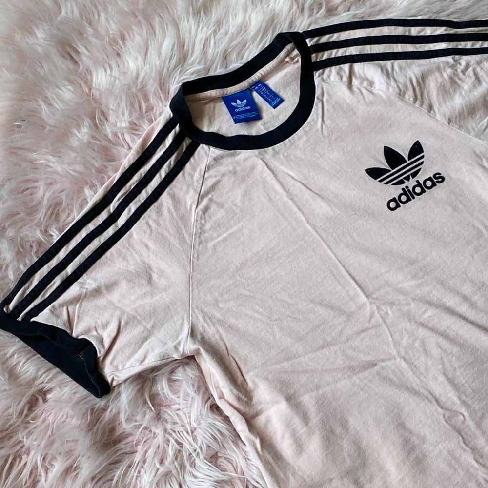 Adidas logo tee